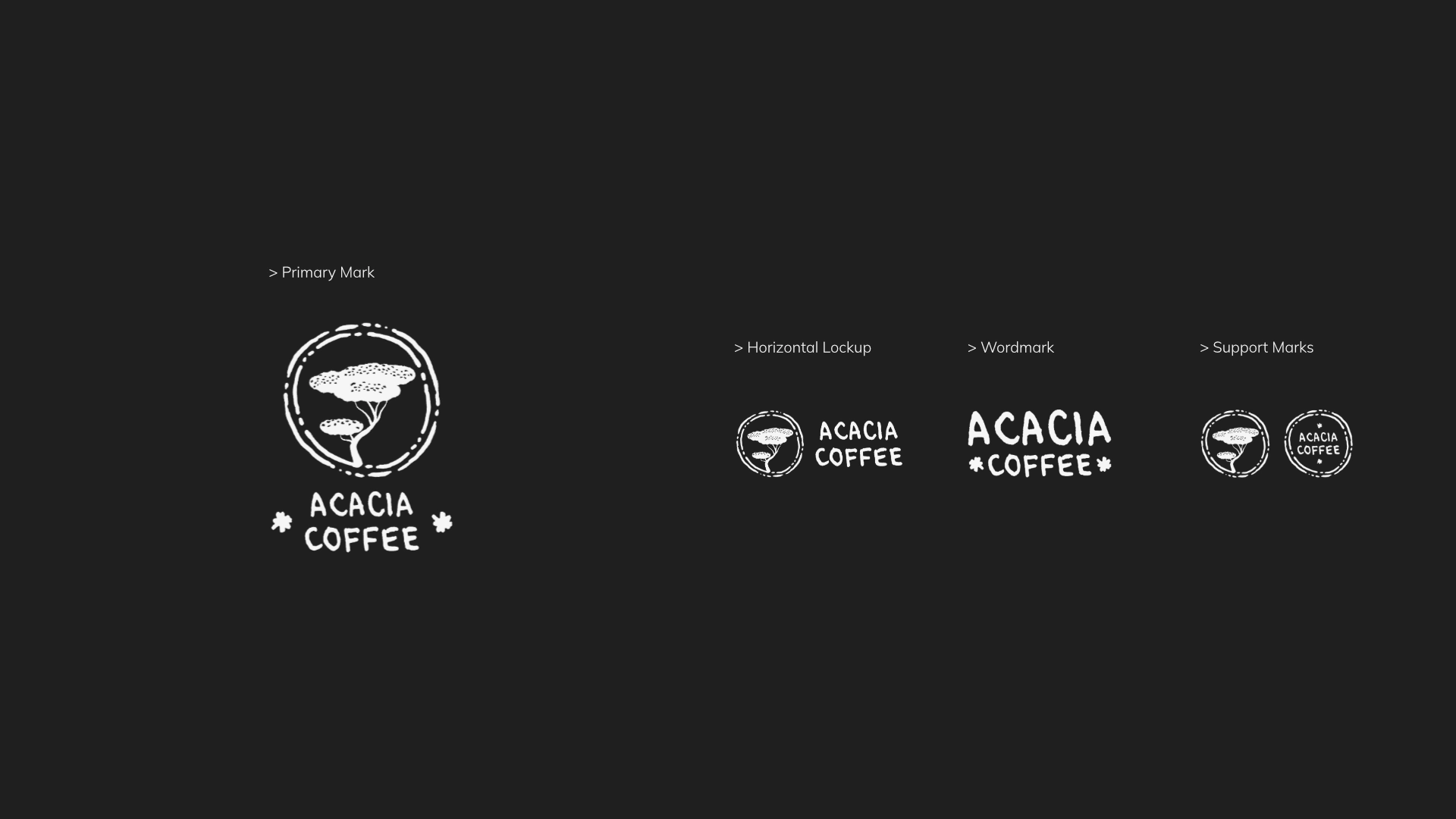 Acacia Primary Mark and Variations